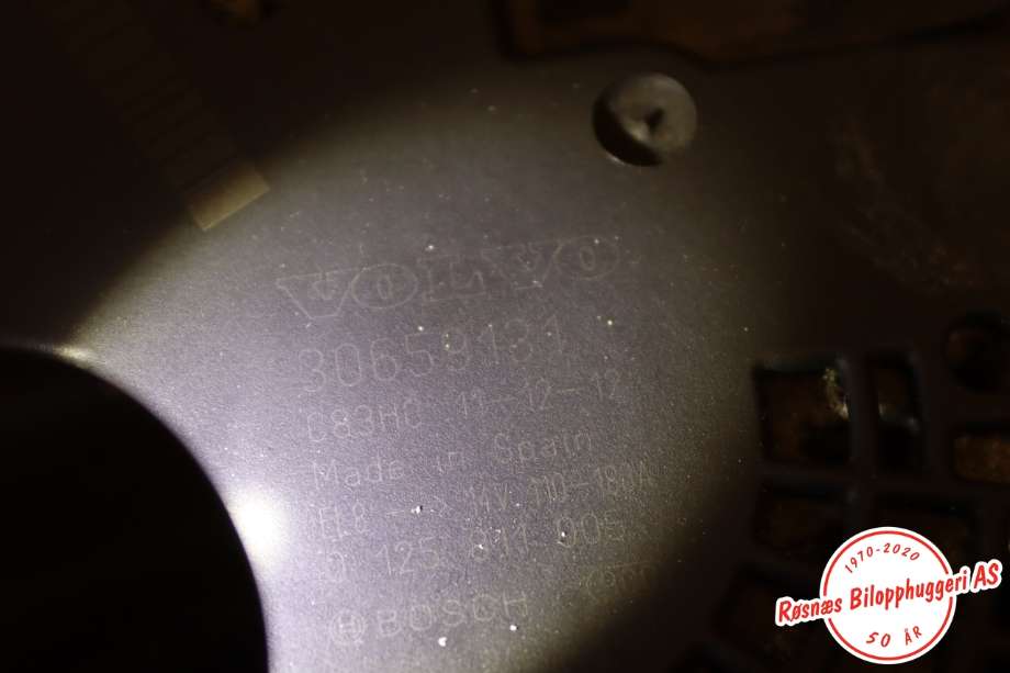 Dynamo til Volvo V60 2010-2013 (Type I, Fase 1) (VOLVO||30659131)