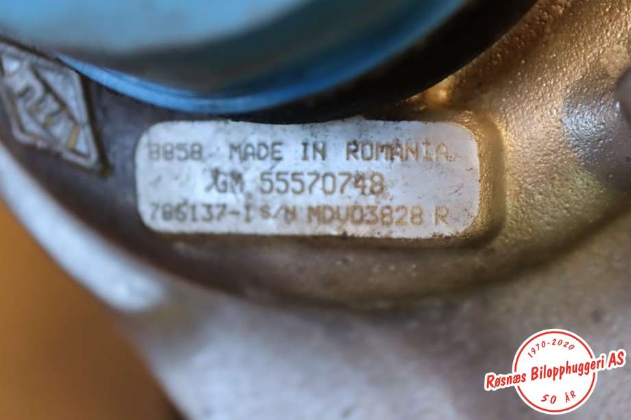 Turbo til Opel Insignia A 2009-2014  (OPEL|55570748|)