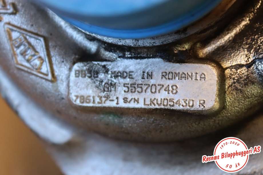 Turbo til Opel Insignia A 2009-2014  (OPEL||55570748)