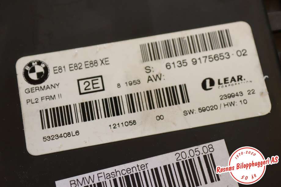 Styreenhet diverse til BMW 1-Serie 2004-2011 (E81/E82/E87/E88) (E81/E82/E87/E88) (BMW||9175653)