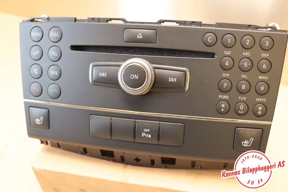 Bilstereo til Mercedes GLK 2008-2015 (X204) (X204) (MERCEDES||A2049060102)