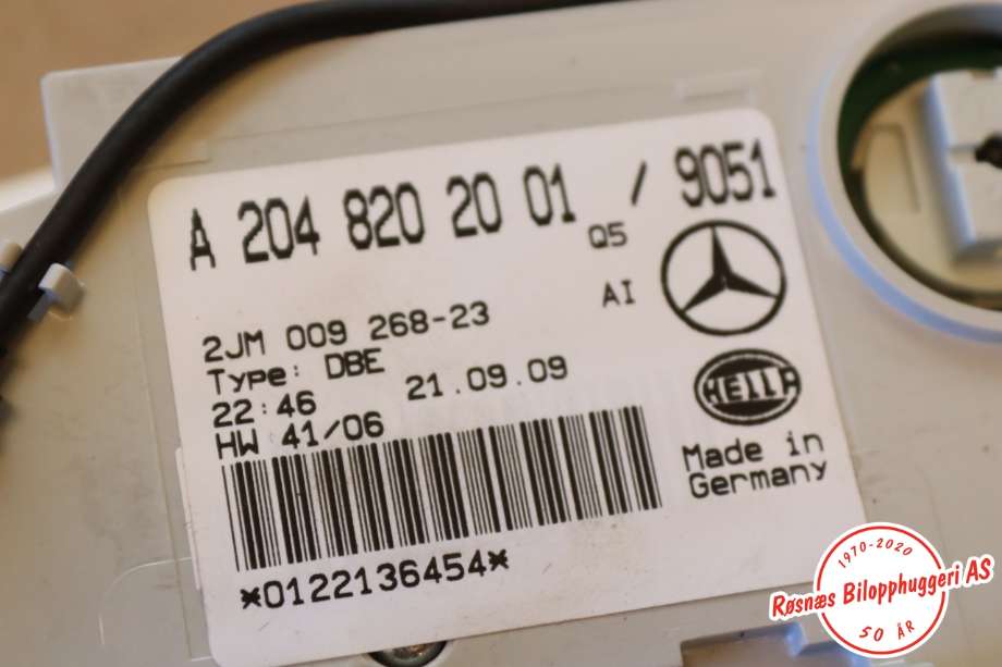 Taklyspanel til Mercedes GLK 2008-2015 (X204) (X204) (MERCEDES||A2048202001)