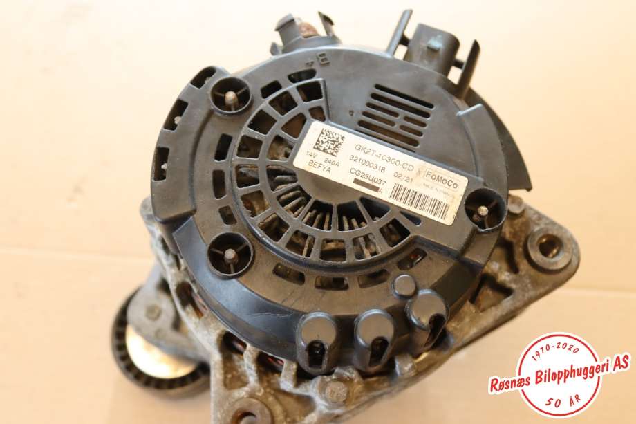 Dynamo til Ford Transit Custom 2013-2023 (Type I)  (FORD||GK2T-10300-CD)