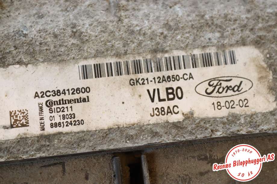 Styreenhet motor til Ford Transit Custom 2013-2023 (Type I)  (FORD||GK21-112A650-CA)