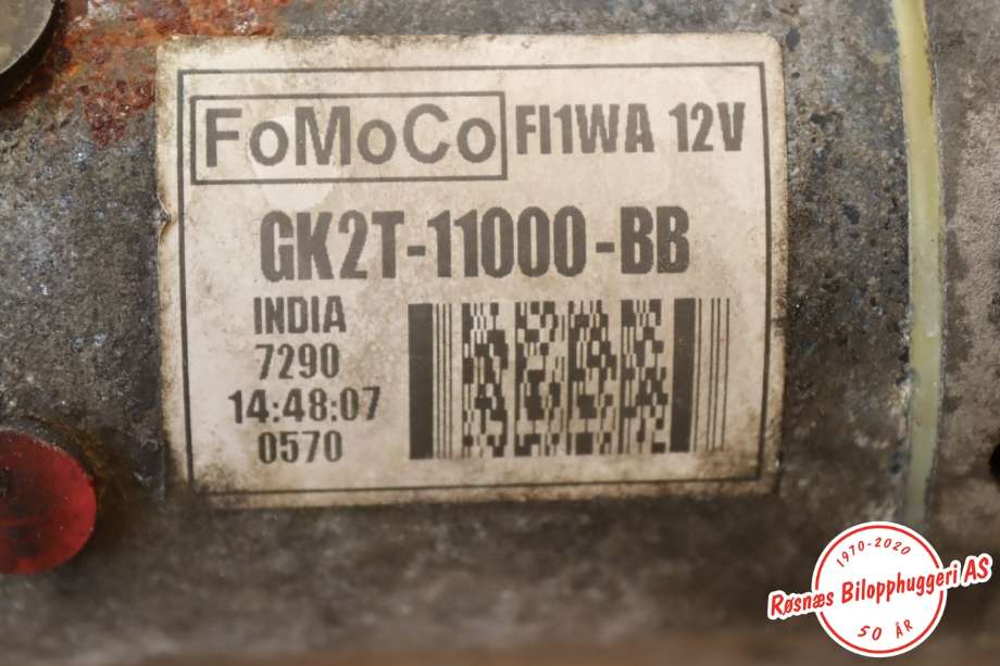 Starter diesel til Ford Transit Custom 2013-2023 (Type I)  (FORD||GK2T-11000-BB)
