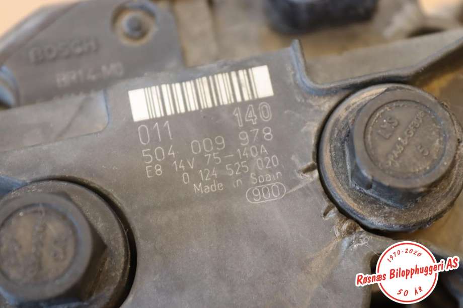 Dynamo til Iveco Daily 2011-2014 (Type V)  (IVECO||504009978)