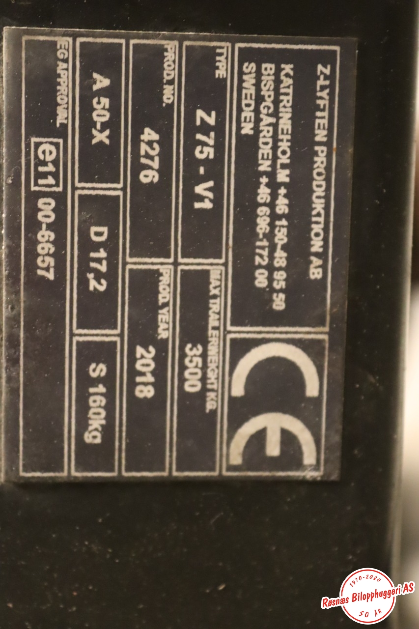 Hengerfeste til Ford Transit Custom 2013-2023 (Type I)  (FORD|)