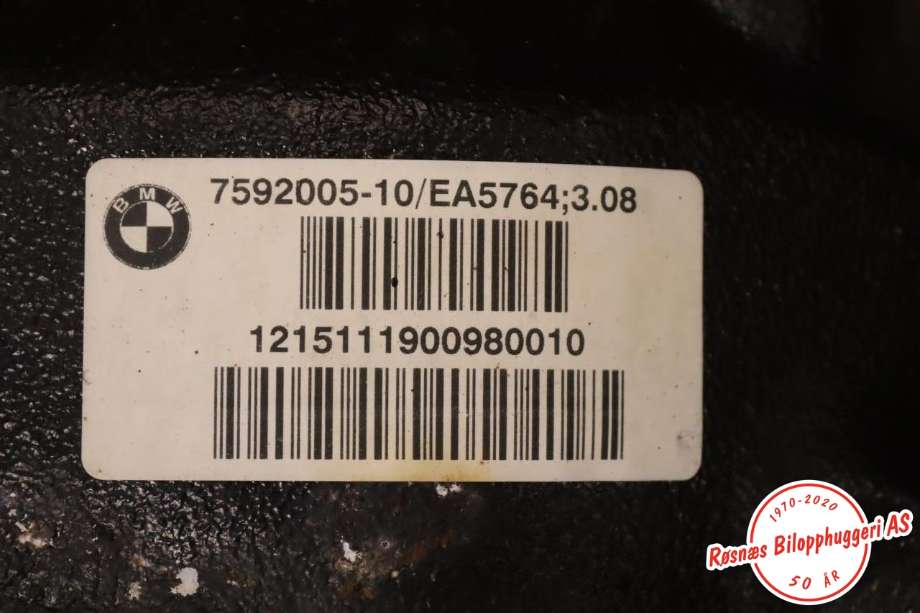 Kardang klokke bak til BMW X3 2010-2017 (F25) (F25) (BMW|33107592006|)