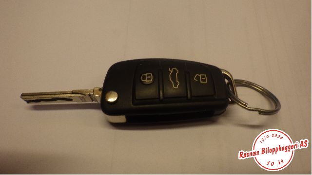 Nøkkel til Audi A3, 2016-2020 (Type III, Fase 2) (AUDI|)