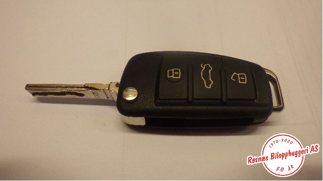 Nøkkel til Audi A3, 2016-2020 (Type III, Fase 2) (AUDI|)