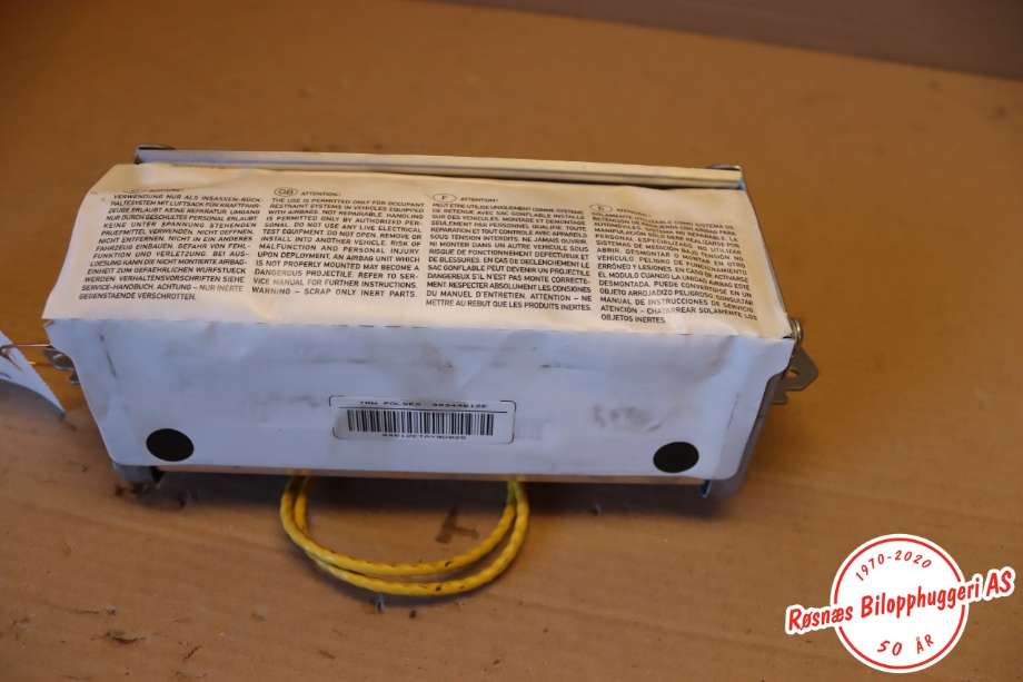 Airbag passasjer til BMW X3 2007-2010 (Fase 2) (E83) (E83) (BMW|397056041122|)