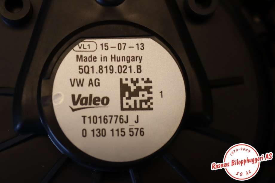 Varmeapparat motor til Audi A3 2016-2020 (Type III, Fase 2)  (AUDI|0 130 115 576|)