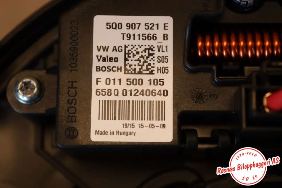 Varmeapparat motor til Audi A3 2016-2020 (Type III, Fase 2)  (AUDI|0 130 115 576|)
