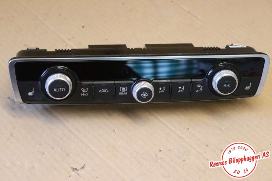 Varmeapparat betjening til Audi A3 2016-2020 (Type III, Fase 2) (AUDI|8V0820043G|)