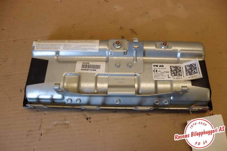 Airbag kne til Audi A3 2016-2020 (Type III, Fase 2)  (AUDI|8V1880841C|)