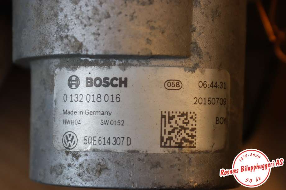 Bremsefordeler til Audi A3 2016-2020 (Type III, Fase 2)  (AUDI|5QE614307D|)