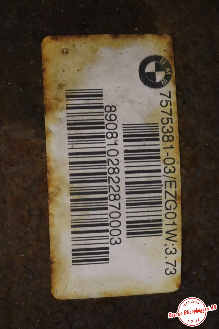 Kardang klokke bak til BMW X3 2007-2010 (Fase 2) (E83) (E83) (BMW|33107575382||7575381-03)