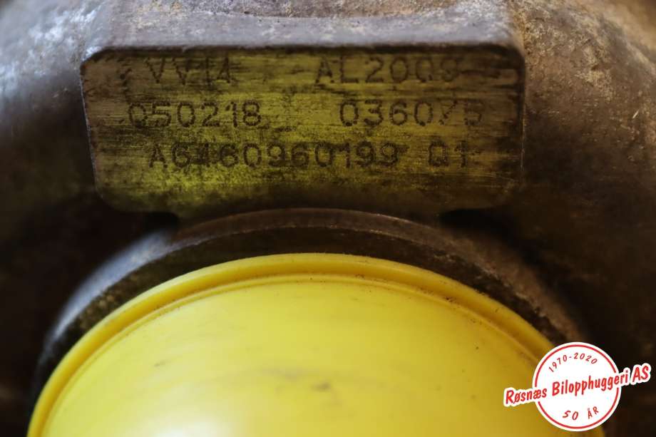 Turbo til Mercedes Vito/Viano 2004-2010 (Fase 1) (W639) (W639) (MERCEDES|A 646 096 01 99|)