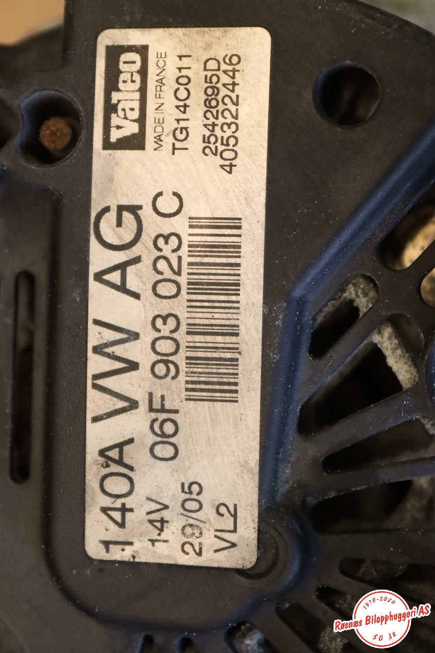 Dynamo til VW Golf V, Combi 2003-2008  (06F 903 023F|)