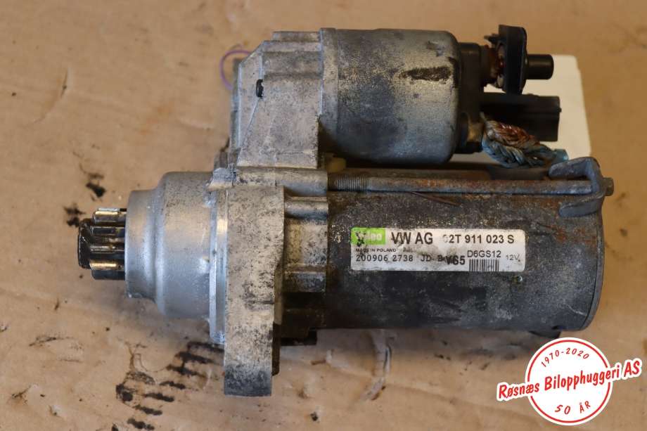 Starter til VW Polo 2005-2009 (Type IV, Fase 2)  (VOLKSWAGEN|02T911023S|)