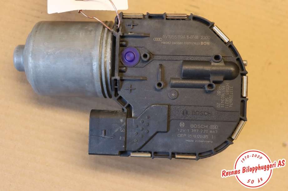 Viskermotor frontrute til Audi A3 2016-2020 (Type III, Fase 2)  (AUDI|8V1955119A|)