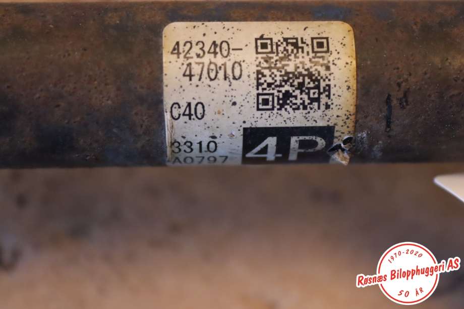 Drivaksel venstre bak, elbil til Toyota Yaris Cross (SUV) 2021-->>  (TOYOTA|4234047010|)