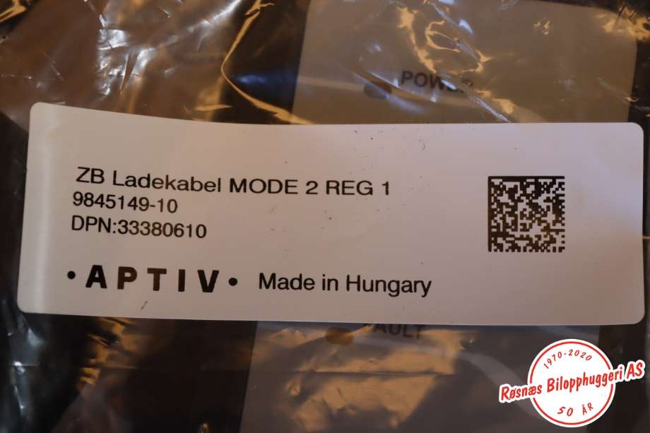 Batterilader kabel til BMW i4 2021-->> (G26) (G26) (BMW|9845149||61 44 6 818 632)