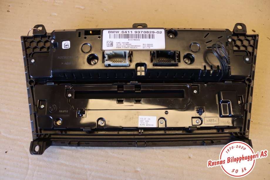 Varmeapparat betjening til BMW X3 2010-2017 (F25) (F25) (BMW|64 11 6 825 513||6411 93531 10-02)