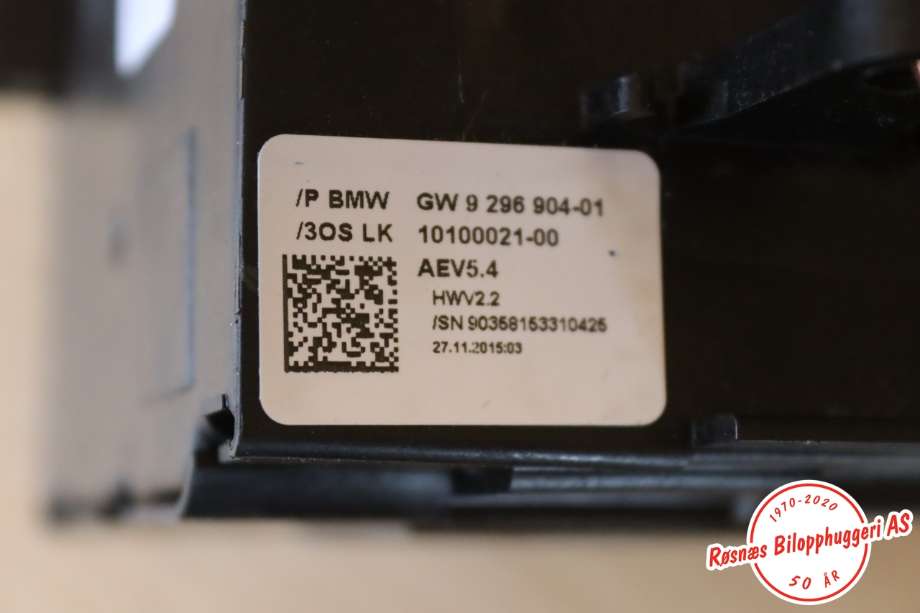 Girstang/girvelger automat til BMW X3 2010-2017 (F25) (F25) (BMW|61317950394|)