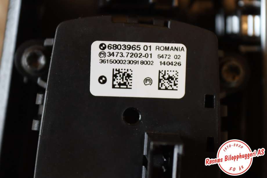 Bryter lys til BMW X3 2010-2017 (F25) (F25) (BMW|61 31 6 803 965|)