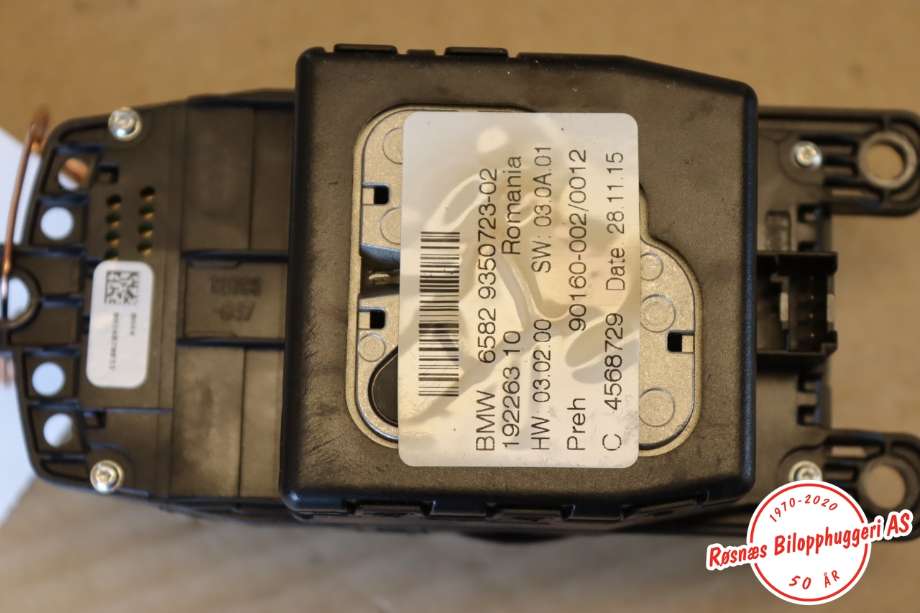 Bryter diverse til BMW X3 2010-2017 (F25) (F25) (BMW|65829350723|)