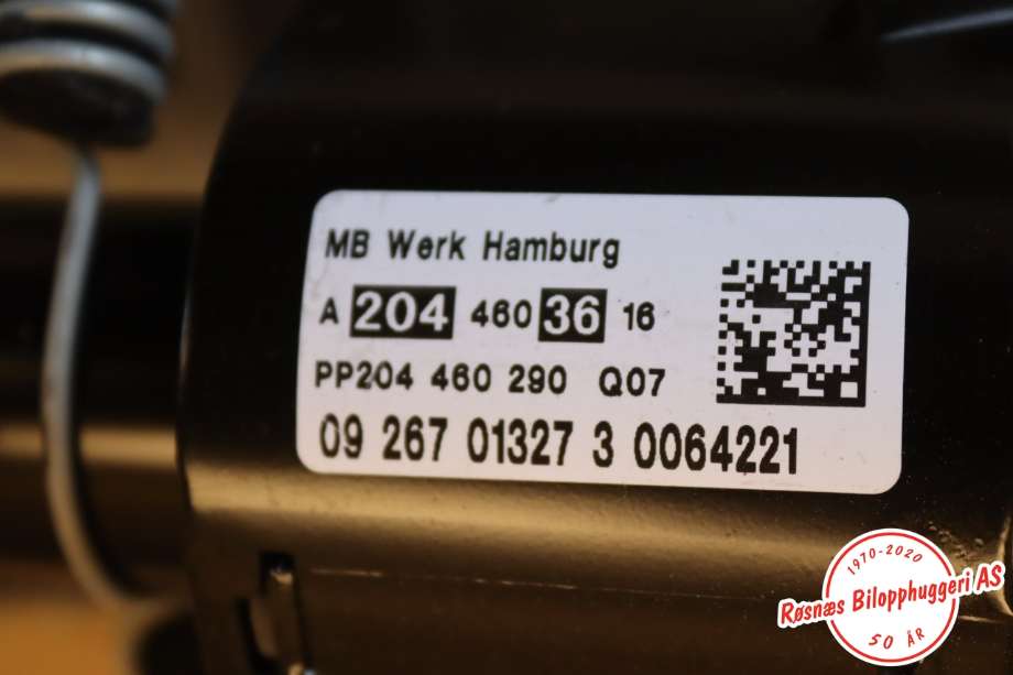 Rattaksel til Mercedes GLK 2008-2015 (X204) (X204) (MERCEDES|A2044603616|)