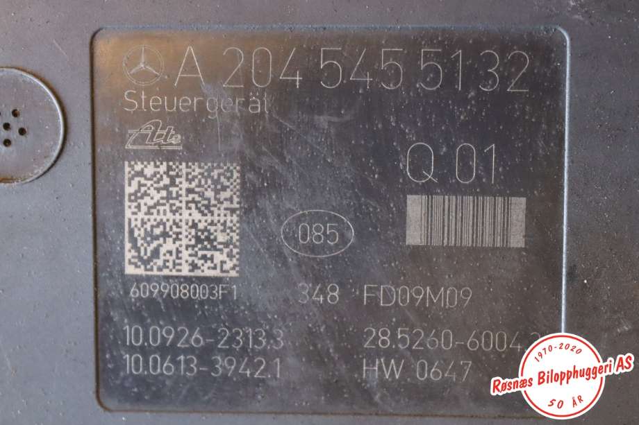 ABS sentral til Mercedes GLK 2008-2015 (X204) (X204) (MERCEDES|A2044313712|)