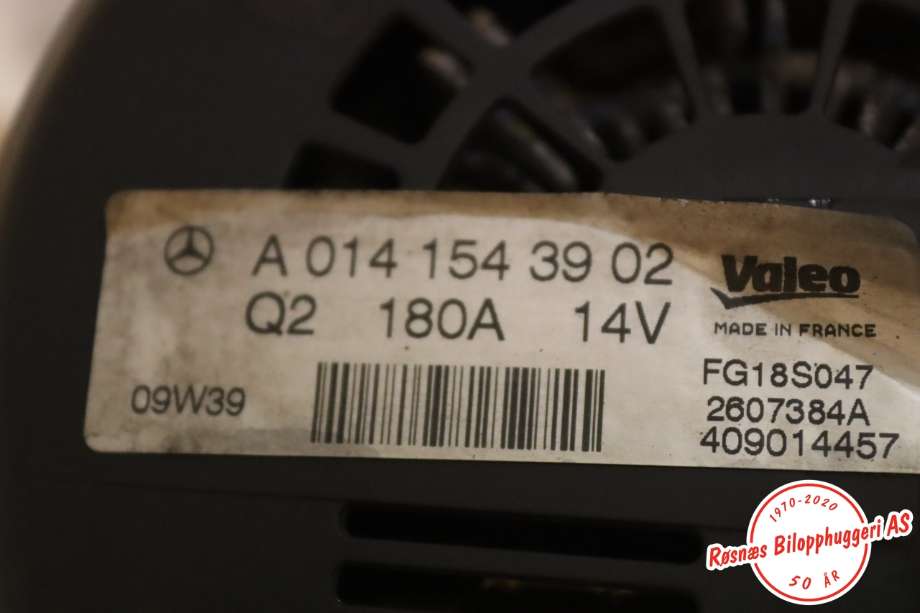 Dynamo til Mercedes GLK 2008-2015 (X204) (X204) (MERCEDES|A0141543902|)
