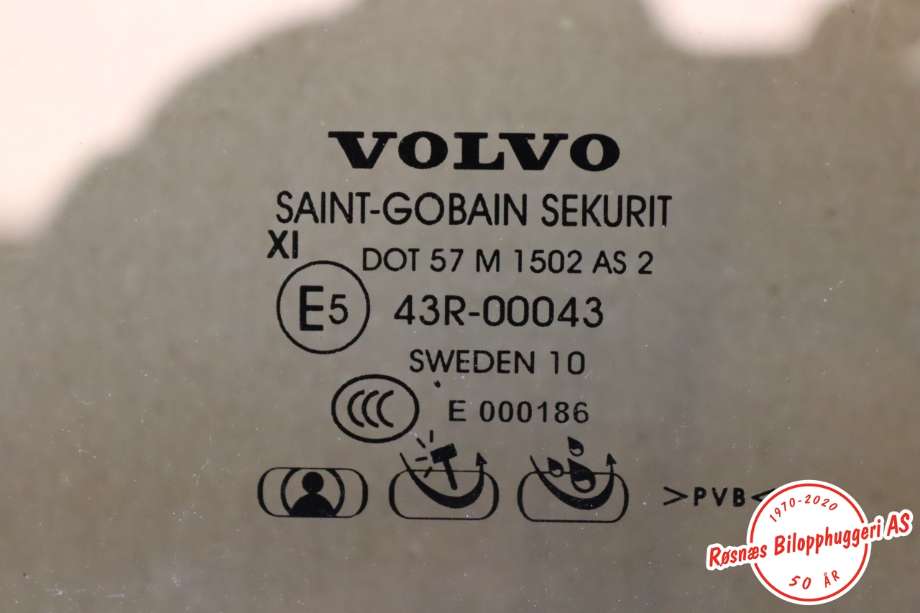 Siderute venstre foran til Volvo XC60 2008-2013 (Type I, Fase 1) (VOLVO|31386794|)