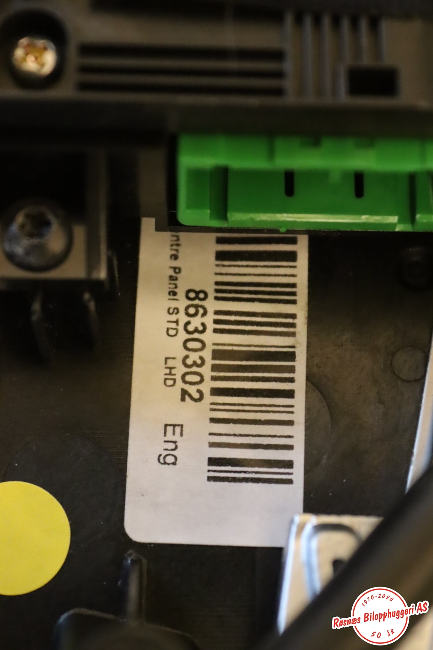 Varmeapparat betjening til Volvo XC60 2008-2013 (Type I, Fase 1)  (VOLVO|30782904|)