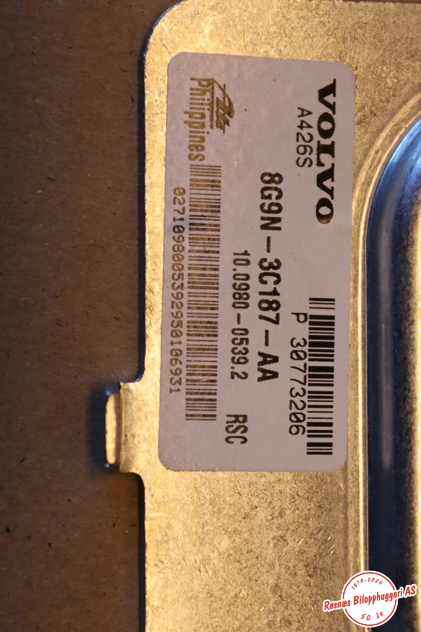 Styreenhet antispinn til Volvo XC60 2008-2013 (Type I, Fase 1)  (VOLVO|6G9N14B296|)