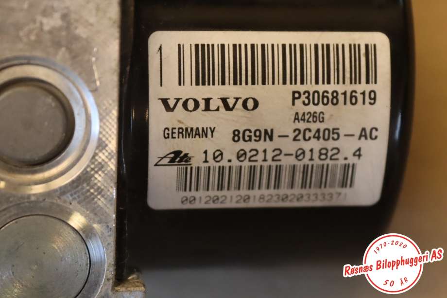 ABS sentral til Volvo XC60 2008-2013 (Type I, Fase 1)  (VOLVO|30681619|)