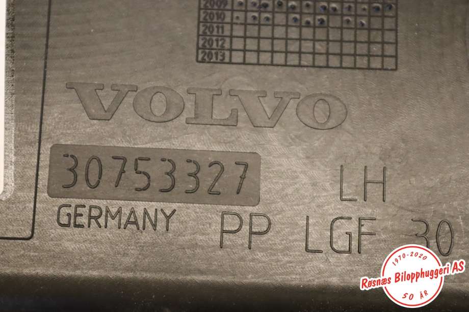 Ruteheis til Volvo XC60 2008-2013 (Type I, Fase 1)  (VOLVO|30753327|)