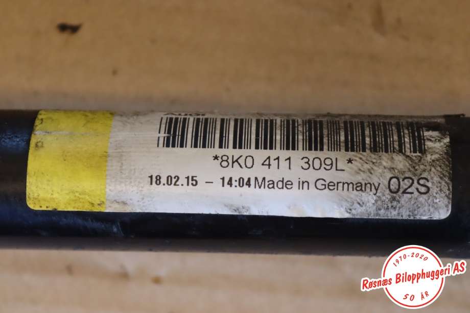Stabilisatorstag foran til Audi A4, Allroad 2009-2016 (Type I) (B8) (B8) (AUDI|8K0 411 309 L|)
