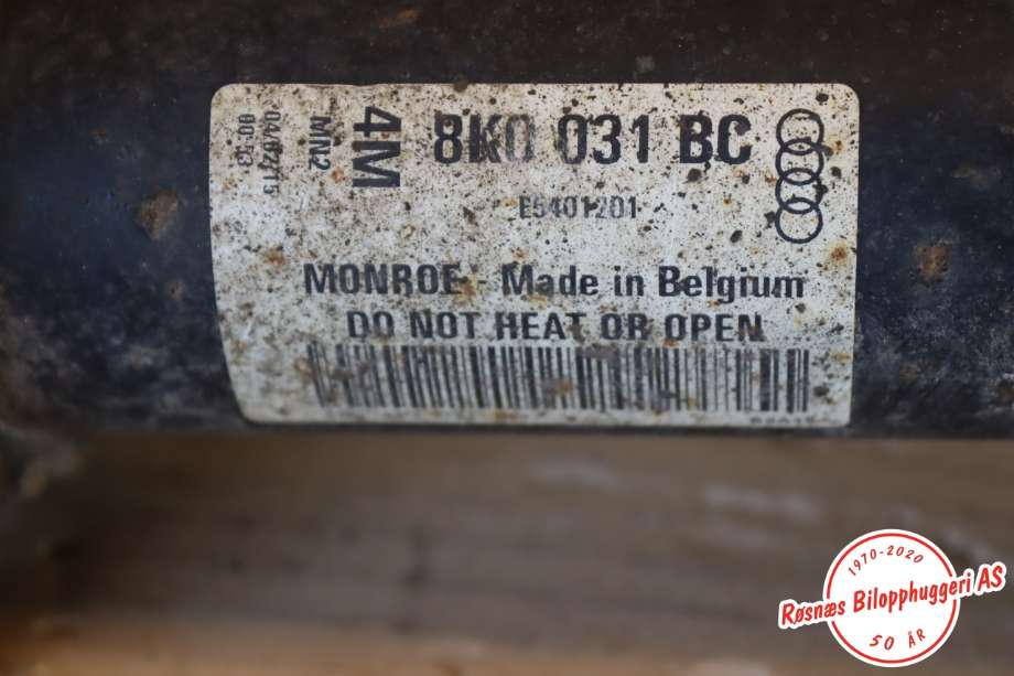 Fjærbein venstre foran til Audi A4, Allroad 2009-2016 (Type I) (B8) (B8) (AUDI|8K0 413 031 BC|)