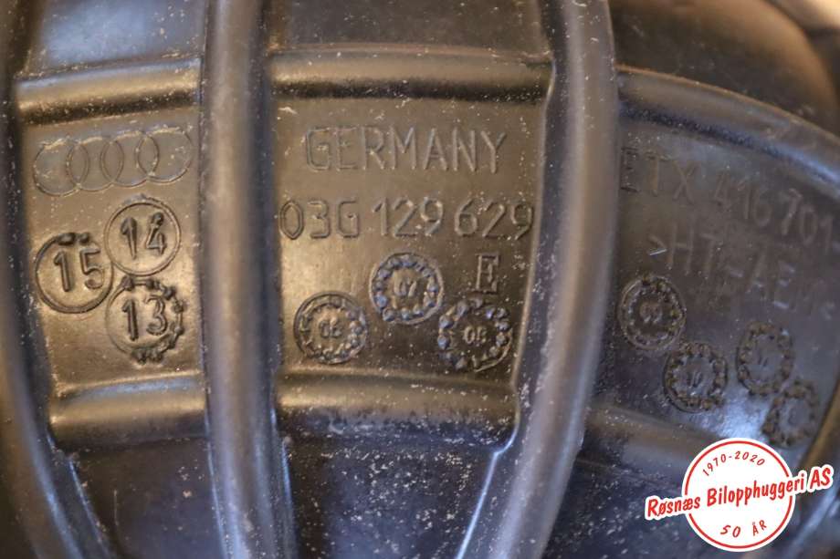 Luftslange innsug til Audi A4, Allroad 2009-2016 (Type I) (B8) (B8) (AUDI|03G129629|)