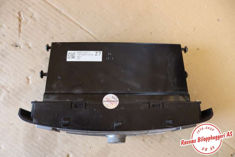 Varmeapparat betjening til Toyota Avensis 2003-2008 (Type II)  (TOYOTA|5590005271|)