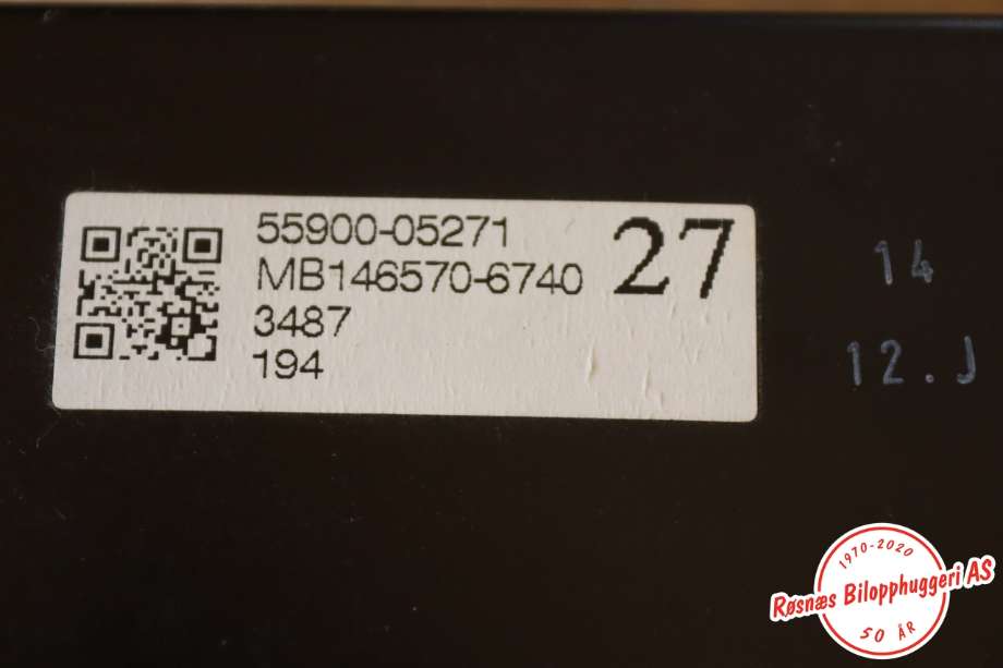 Varmeapparat betjening til Toyota Avensis 2003-2008 (Type II)  (TOYOTA|5590005271|)