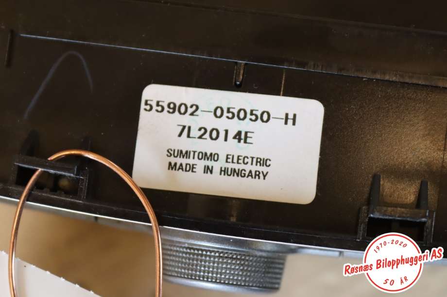Varmeapparat betjening til Toyota Avensis 2003-2008 (Type II)  (TOYOTA|5590005271|)