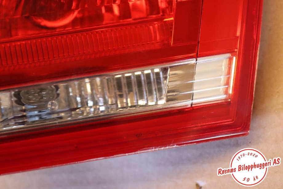 Baklykt høyre indre til Audi A3 2009-2012 (Type II, Fase 2)  (AUDI|8P4945094D|)