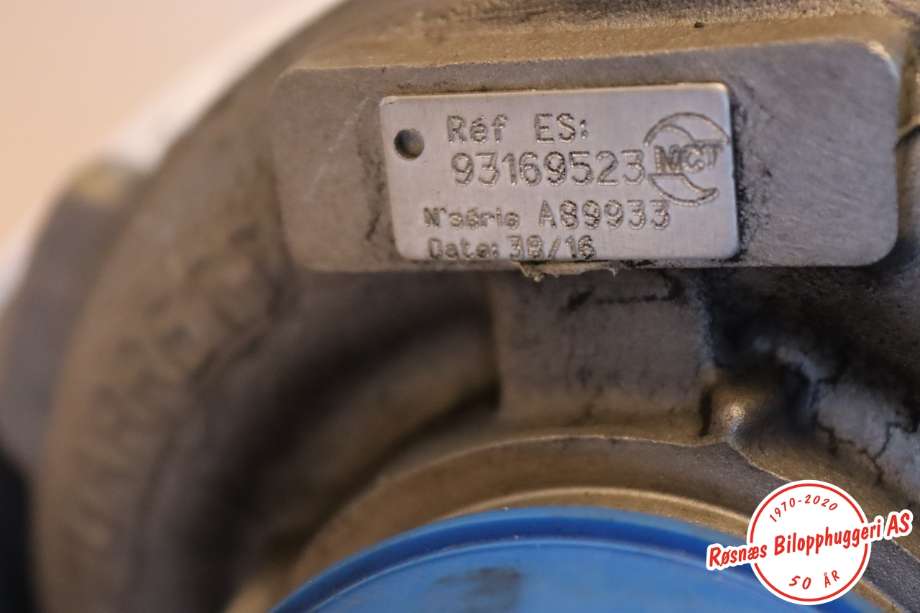 Turbo til Opel Vivaro A 2006-2014  (OPEL|93169523||93161717)