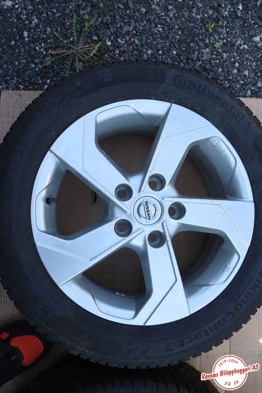 Felg aluminium til Nissan Leaf 2018-->> (Type II) (NISSAN||205/55/16)
