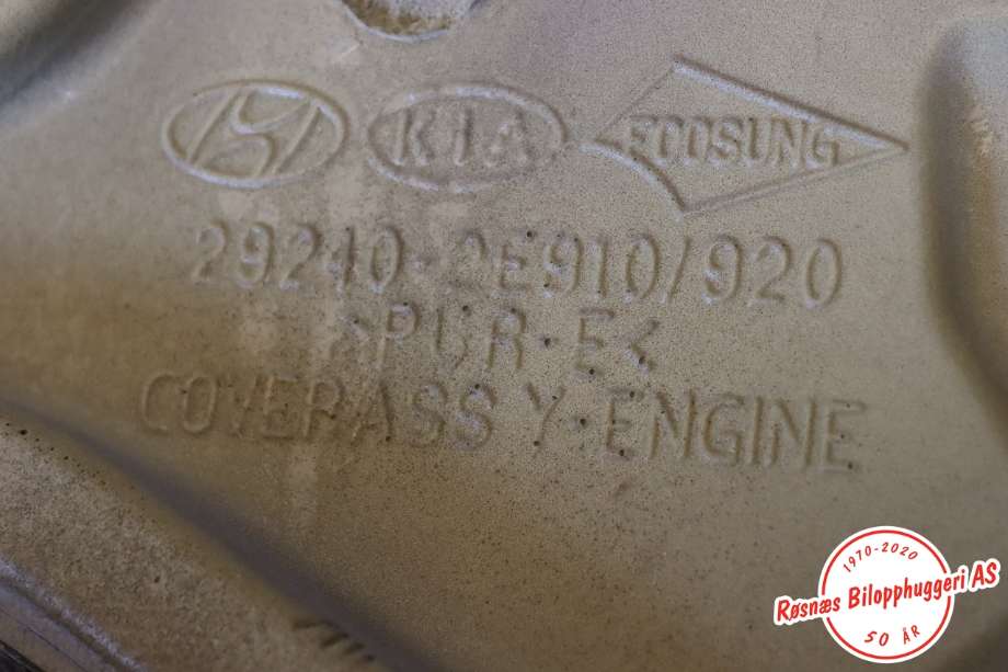 Motordeksel over motor til Kia Optima 2017-2020 (KIA|292402E920|)