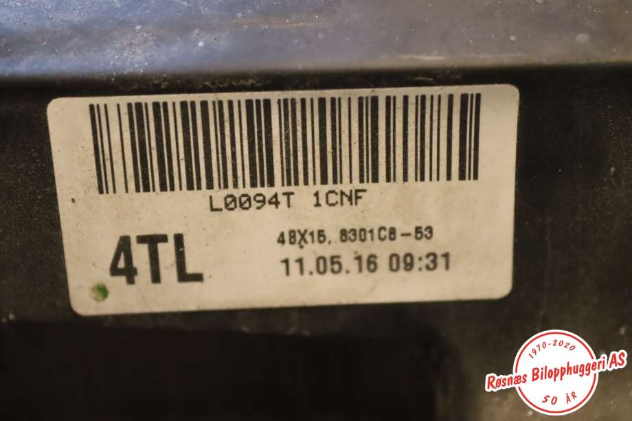 Frontlykt venstre halogen til Mitsubishi Outlander 2015-->> (Type III, Fase 2) (MITSUBISHI|8301C853|)